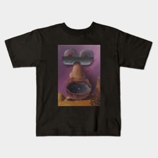 Floating Portrait Kids T-Shirt